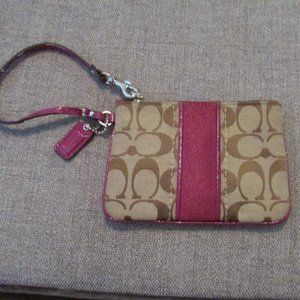 Coach wristlet